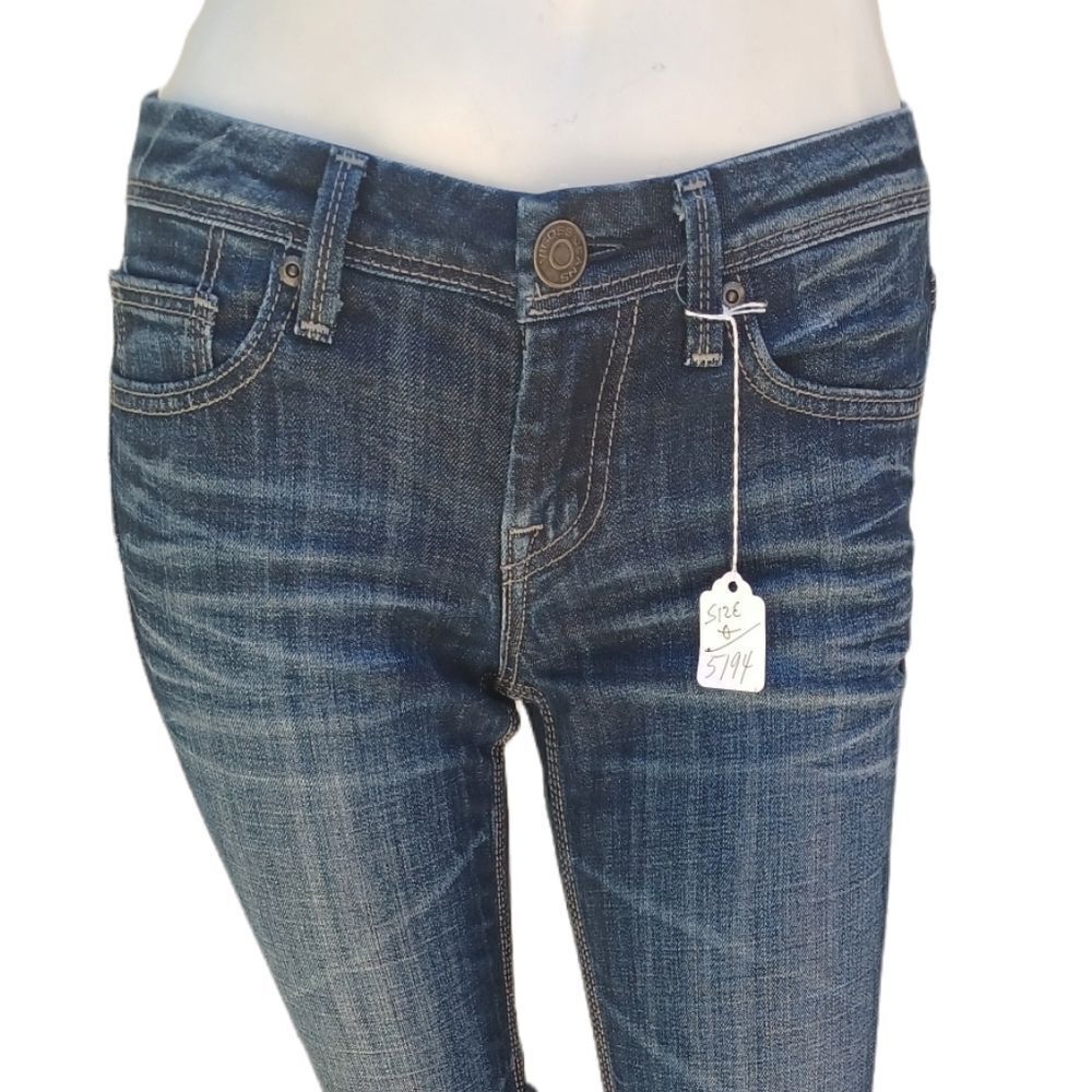 51944..Vigoss Bootcut Jeans Size 0, W26" 28"Inseam 7"Rise